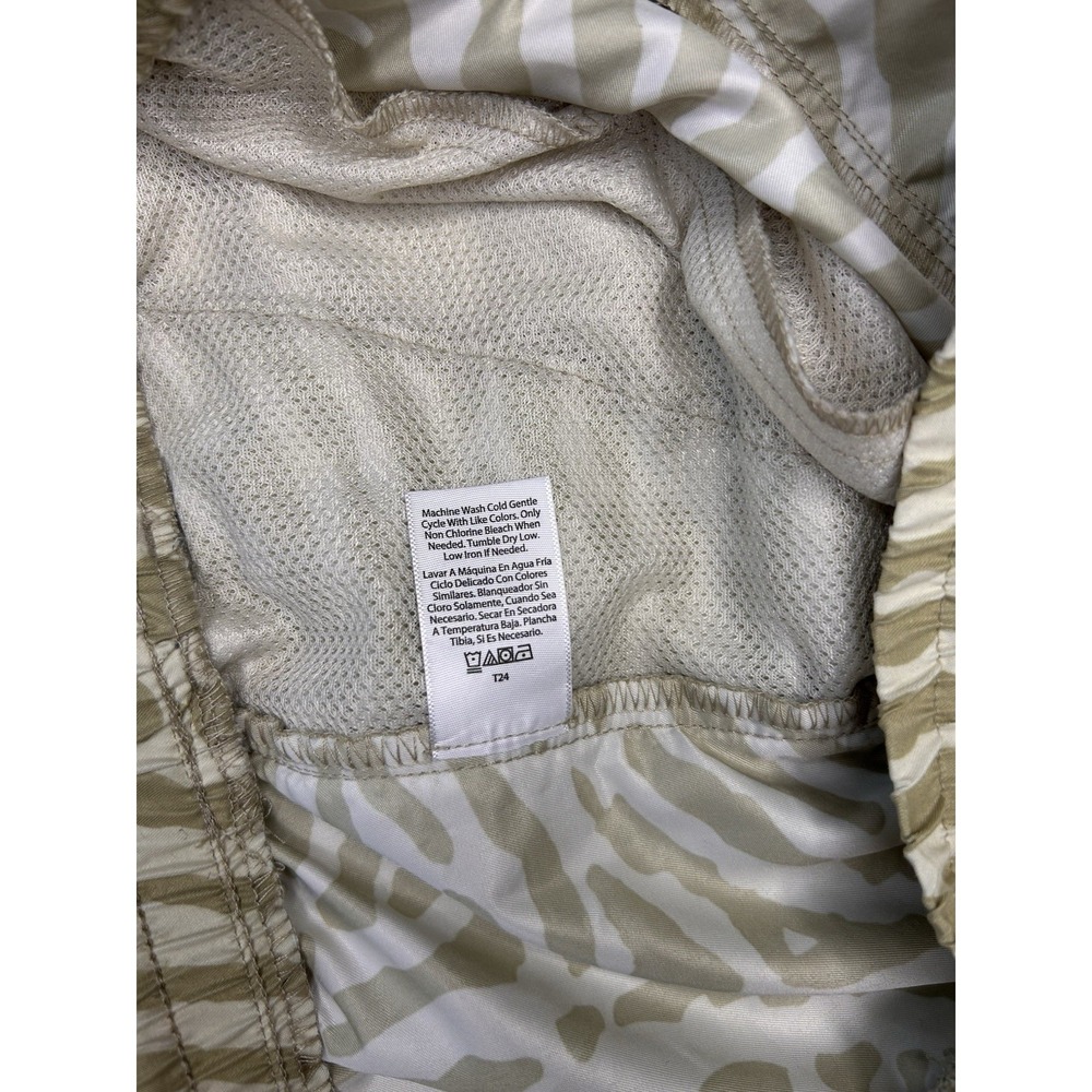 No Boundaries Men's Swim Trunks M 32-34 Tan Zebra Print Board Shorts Lined - Picture 8 of 9